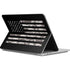 Black and White Camo American Flag Surface Laptop Studio Skin